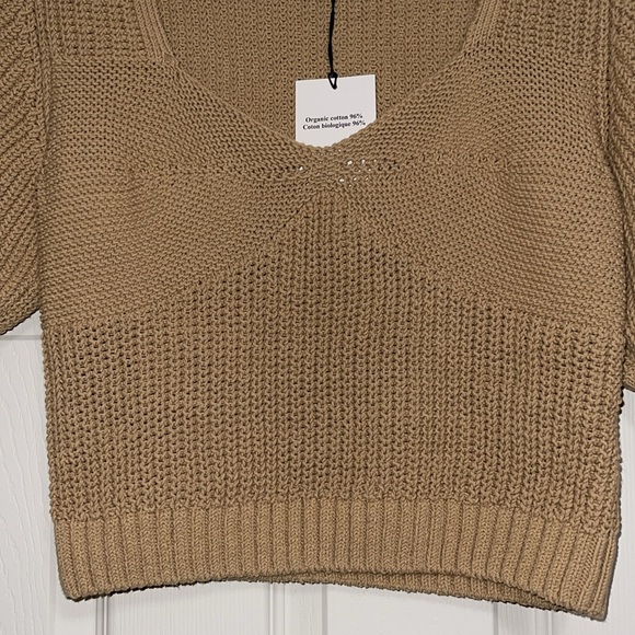 & Other Stories Cropped Sweetheart Bustier Knit Top - Picture 3 of 7